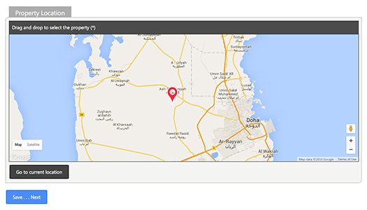 Nasouh Audi's GIS & Maps Application Interface 1